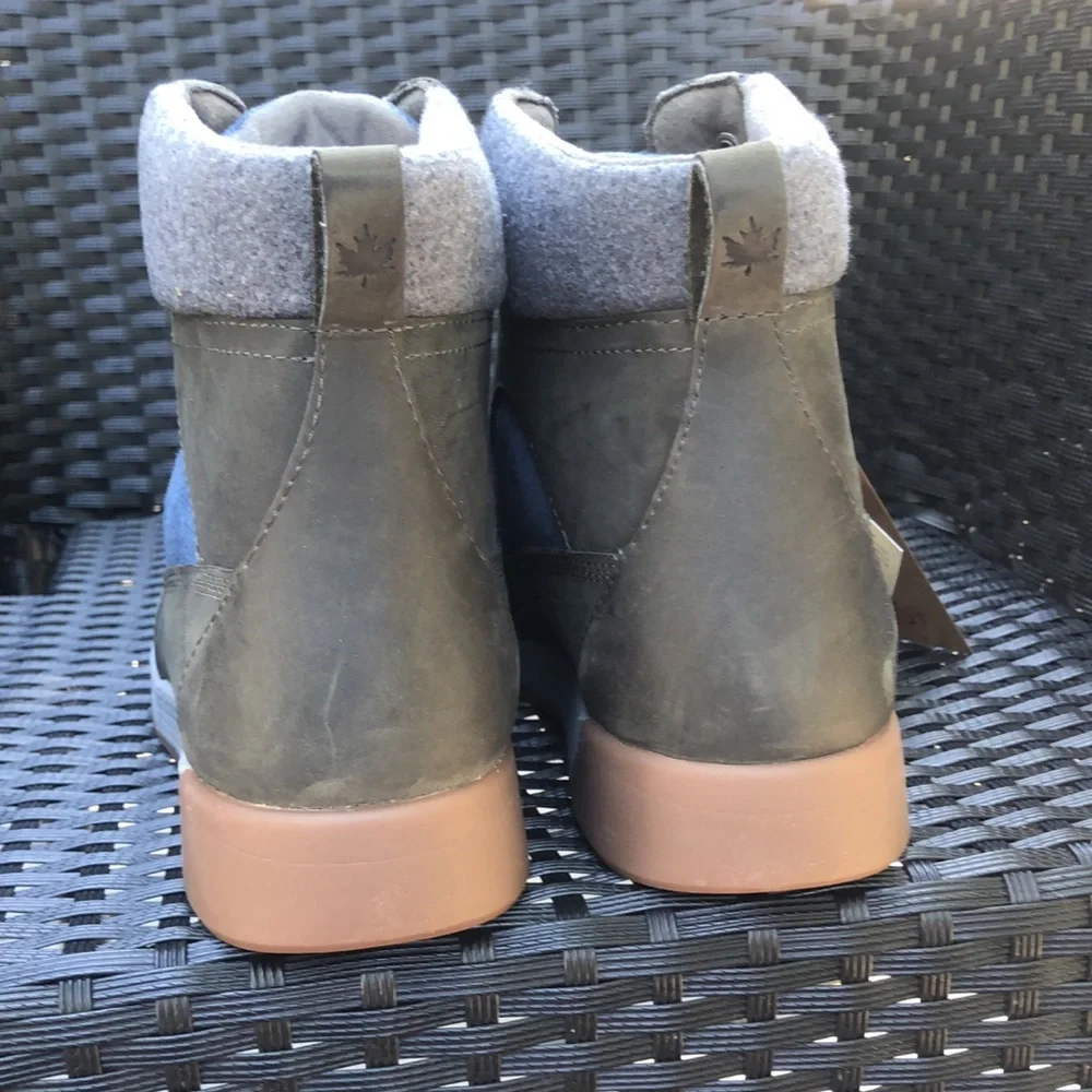 Kodiak grey waterproof full grain leather boots size 11 - Picture 3 of 5